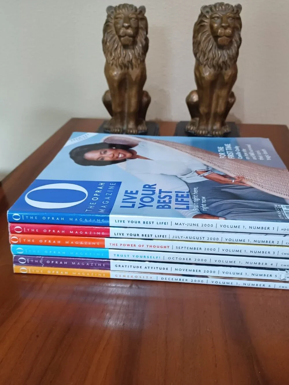 1st Oprah Winfrey O Magazine Lot Premier Issue + FIRST issues 2000 Y2K Collector